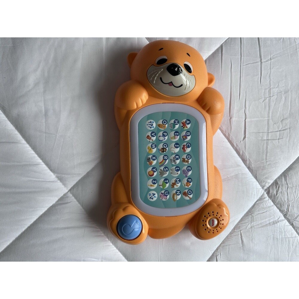 Fisher-Price Alphabet Learning Toy Orange Bear Preschool Linkimal
